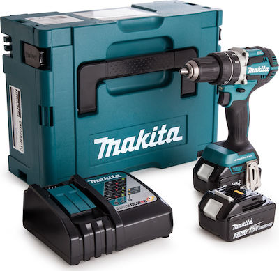 Makita Schlagbohrmaschinen Bohrschrauber Batterie Bürstenlos 18V 2x5Ah