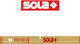 Sola AZ 100 Spirit Level Aluminum 100cm with 2 Eyes