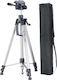 Cullmann Alpha 2500 Kamerastative mit Tasche aus Aluminium mit 3-Wege Kopf bis 165cm und Belastbarkeit 2,5kg