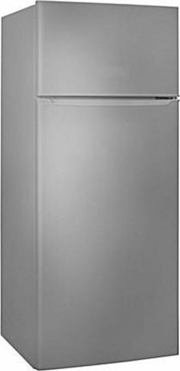 Robin Ψυγείο Δίπορτο 213lt Υ144xΠ54xΒ60εκ. Inox RT-260