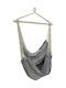 Inart Hammock Chair Gray 130x100cm