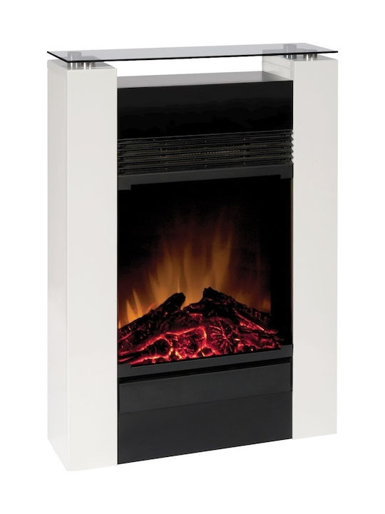 Dimplex Gisella Επιδαπέδιο Ηλεκτρικό Τζάκι 1500W 58x80cm Λευκό