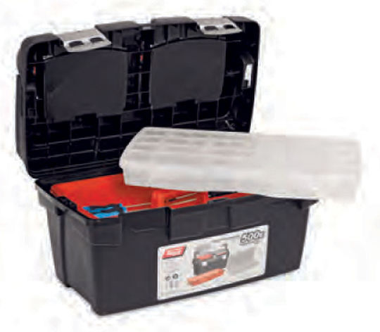 Tayg 500E Hand Tool Case Plastic with Tobacco Case Dimensions: W50xD29.5xH27cm