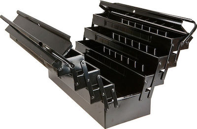 Topex 79R102 Hand Toolbox Metallic 7 Slot W55xD20xH27cm 200419