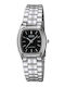 Casio Womens Battery Watch With Silver Steel Bracelet