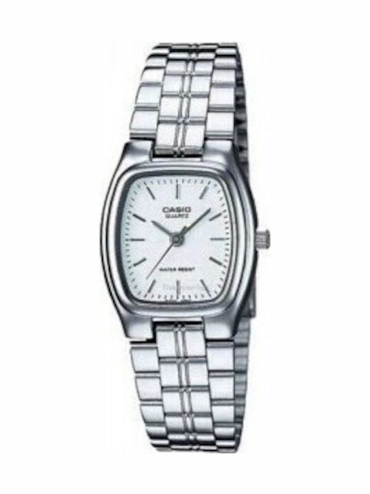 Casio Women's Watch 22mm Battery with Silver St...