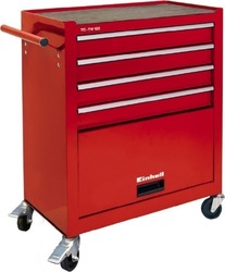 Einhell Τροχήλατος Μεταλλικός Εργαλειοφόρος με 4 Συρτάρια Π61.6xΒ74.2xΥ33εκ. TC-TW 100