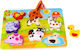 Holz Kinder Steckpuzzle Φάρμα für 1+ Jahre 7pcs Tooky Toys