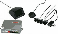 Lampa Σύστημα Παρκαρίσματος Αυτοκινήτου με Κάμερα / Οθόνη / Buzzer και 4 Αισθητήρες σε Μαύρο Χρώμα
