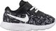 Nike Kids Sports Shoes Running Tanjun Print TDV Black