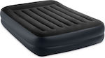 Intex Φουσκωτό Στρώμα Ύπνου Υπέρδιπλο με Ενσωματωμένη Ηλεκτρική Τρόμπα Pillow Rest Raised Bed 203x152x42εκ. 64124