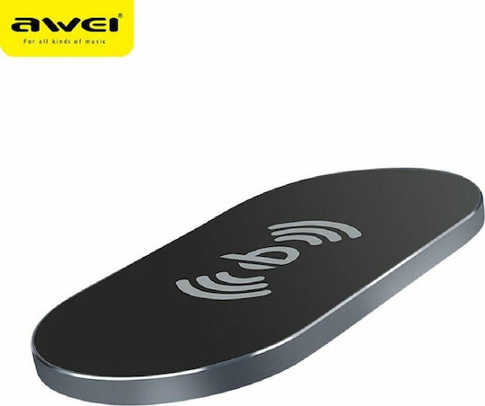 Awei Kabelloses Ladegerät (Qi Pad) 5W Schwarzs (W2)