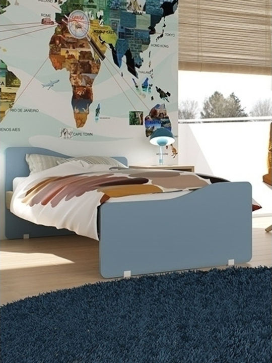 Tetra Kids Bed Classic Single Blue for Mattress...