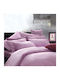 Rythmos Duvet Set Queen 220x240cm Amor Fuchsia 3pcs