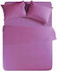 Nef-Nef Homeware Cearșaf Single 170x270cm. Basic 011708 604 Violet