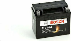 Bosch Μπαταρία Μοτοσυκλέτας M6014 με Χωρητικότητα 10Ah
