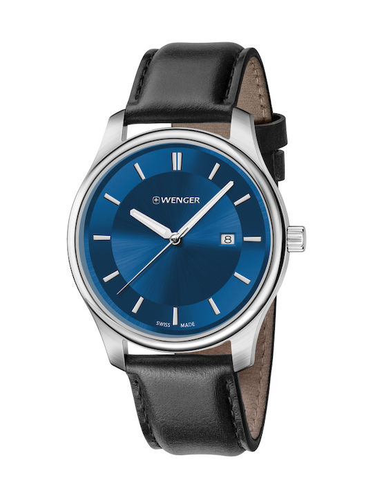 Wenger City Classic Ρολόι Μπαταρίας με Δερμάτινο Λουράκι Wenger City Classic Ρολόι Μπαταρίας με Δερμάτινο Λουράκι