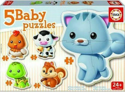 Kids Puzzle Baby Animals for 2++ Years 14pcs Educa