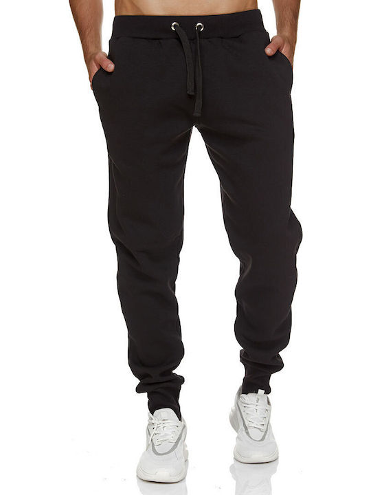 Sweatpants with Elastic Black