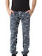 Organic Plus Camouflage Herren-Sweatpants mit Gummizug Grau