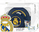 Feeding Set Real Madrid made of Plastic Blue 3pcs