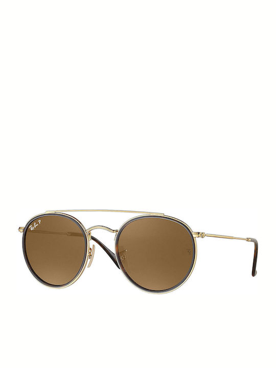 Ray Ban Round Double Bridge Унисекс Слънчеви Оч...