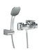 Ideal Standard Strada Mixing Bathtub Shower Faucet Complete Set Silver