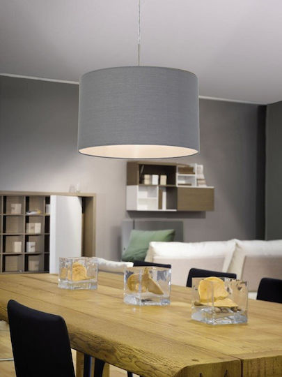 Eglo Pasteri Pendant Light Gray with Socket E27 38x110cm