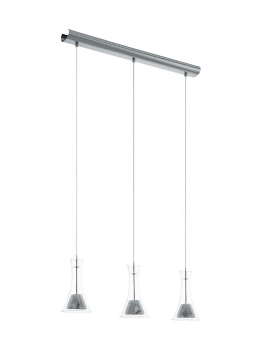 Eglo Musero Pendant Light LED Silver