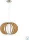 Eglo Stellato Pendant Light Single-Light for Socket E27 Brown