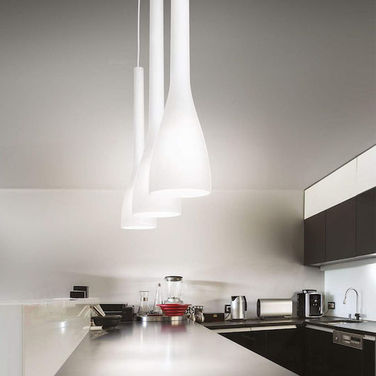 Ideal Lux Flut SP1 Small Hängelampe Rot 10.5x48x44cm Ideal Lux Flut SP1 Small Hängelampe Rot 10.5x48x44cm