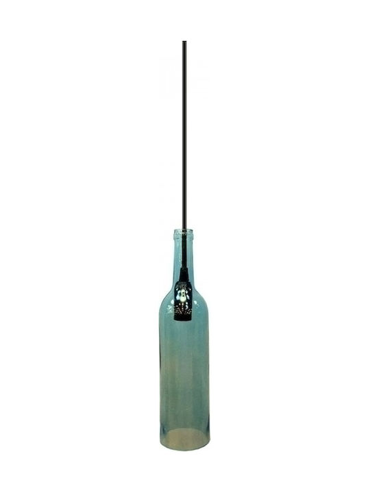 V-TAC Pendant Light Single-Light for Socket E14, E.14 Turquoise