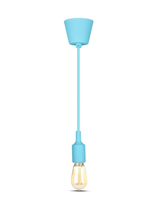 V-TAC VT-7228 Nude Pendant Lamp E27 Blue
