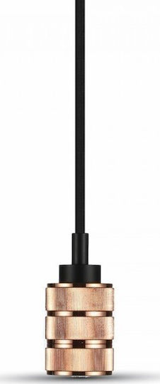 V-TAC Pendant Light Rose Gold with Socket E27 5cm