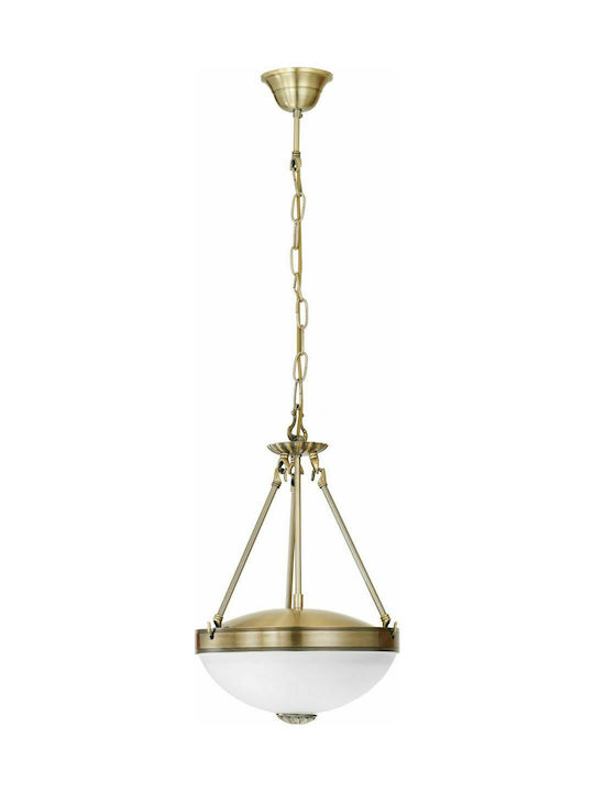 Eglo Bruniert Pendant Lamp E27 Bronze