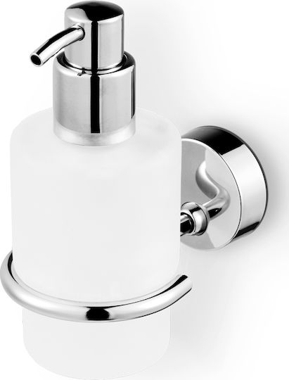 Geesa Series 2716 Επιτοίχιο Dispenser Γυάλινο Ασημί 200ml