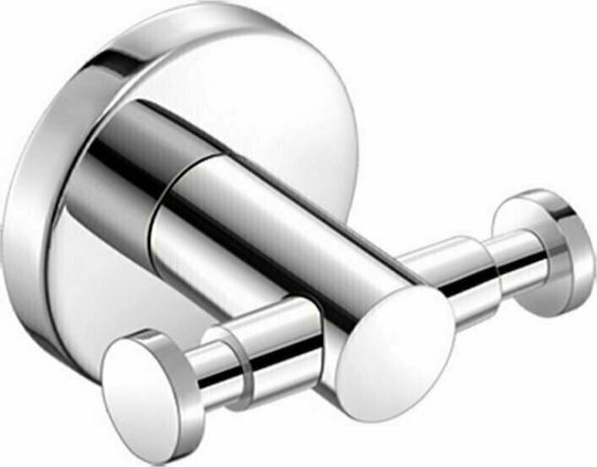 Sanco Ergon 25918-A03 Кука Баня Двойно с винтове Сребрист