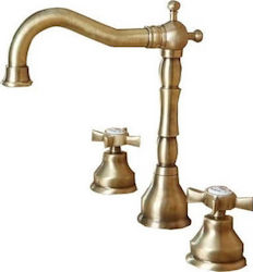 Bugnatese Princeton Waschtischarmatur Retro Bronze