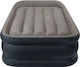 Intex Φουσκωτό Στρώμα Ύπνου Μονό με Ενσωματωμένη Ηλεκτρική Τρόμπα Deluxe Pillow Rest Raised 191x99x42εκ.