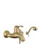 Fiore Jafar Bronze 47CR5100 Mischbatterie Badewanne Komplettes Set Bronzefarbe