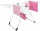 Metaltex Vento Metallic Folding Floor Clothes Drying Rack with Hanging Length 30m