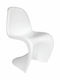Blend Καρέκλες Τραπεζαρίας από Πολυπροπυλένιο Λευκές 4τμχ 50x58x85εκ.
