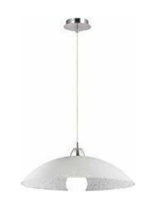 Ideal Lux Lana SP1 D50 Pendant Light Single-Light for Socket E27 White