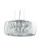 Ideal Lux Audi-60 Πολυέλαιος 11xG4 Ø50cm με Κρύσταλλα Διάφανος 018744