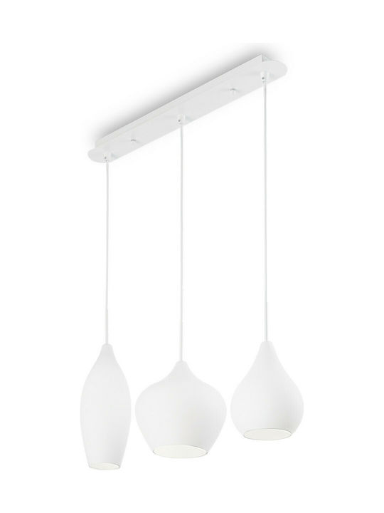 Ideal Lux SOFT SP3 Hängelampe Dreilicht Schiene...