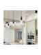 V-TAC Cement Pendant Light Red with Socket E27 5cm