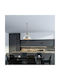 V-TAC Pendant Light White Bell with Socket E27 35x30x110cm