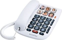 Alcatel TMAX 10 Telefon cu fir Birou pentru persoane în vârstă Alb