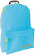 Must Luxury School Bag Backpack Junior High-High School in Light Blue color