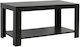 Rechteckiges Zentral Kaffeetisch Zebrano Holz M90xT45xH45cm HomeMarkt